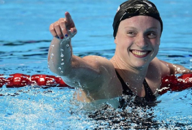 US swimmer Katie Ledecky sets world record in women’s 800M freestyle